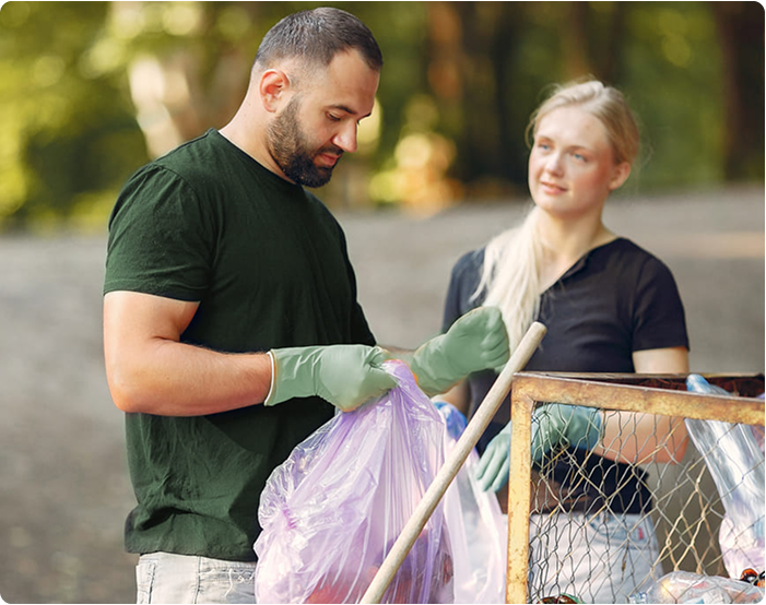 Rubbish removal and property clearance in Central Scotland